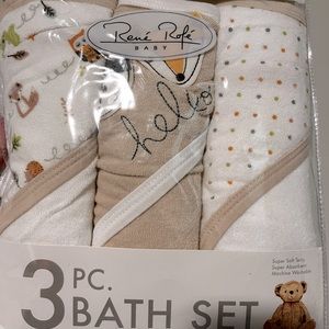 3 piece baby bath set